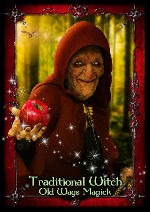 Witches of the Craft orakulo kortos – Solarus, 48 vnt., būrimams