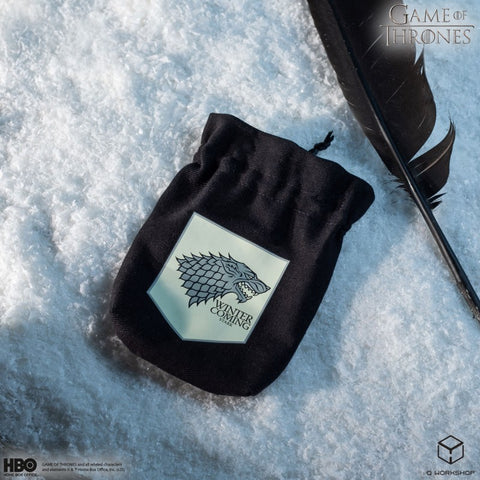 Sostų karai Starkų licencijuotas RPG kauliukų maišelis – Q Workshop