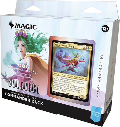 Magic: The Gathering Final Fantasy VI Commander kaladė – kolekcinė (anglų k.)