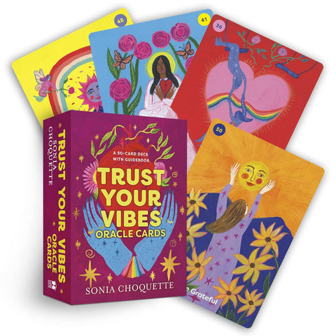 Trust Your Vibes orakulo kortos – Sonia Choquette, 50 kortų, Hay House