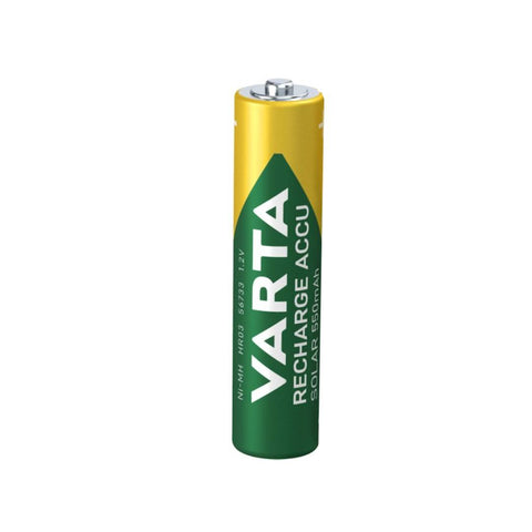 Varta Recharge Accu Solar AAA 550mAh įkraunamos baterijos 2 vnt.