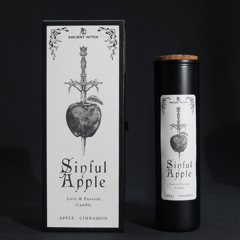 Ancient Witch Sinfull Apple žvakė – obuolių ir cinamono aromatas, meilei