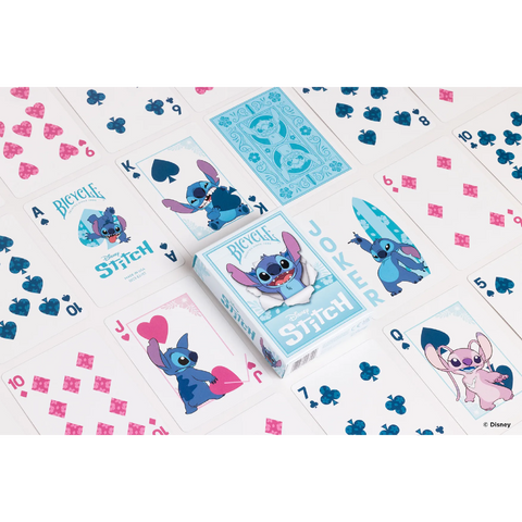 Disney Stitch žaidimų kortos – pokeriui, triukams ir kolekcionieriams