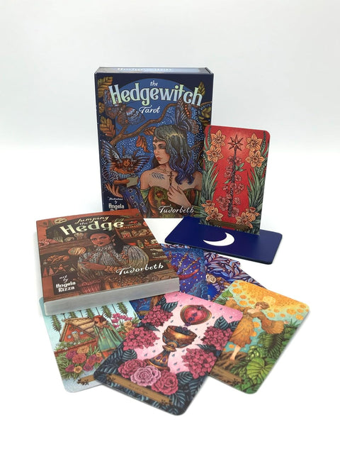 Hedgewitch taro kortos raganoms – Llewellyn, 78 kortų su vadovu