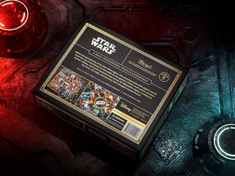 Star Wars 1000 dalių dėlionė su auksinės folijos detalėmis (14+)