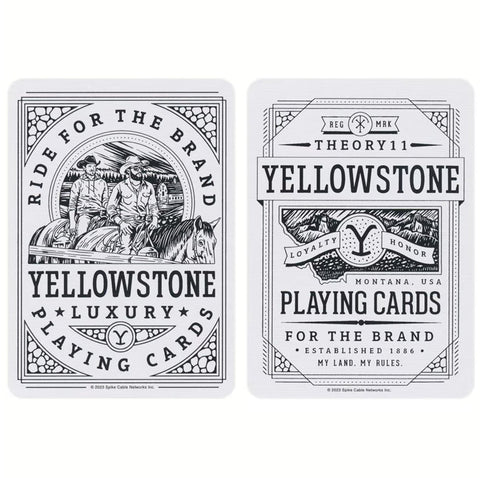 Theory 11: Yellowstone žaidimo kortos Theory11 - HOBI.LT 🇱🇹
