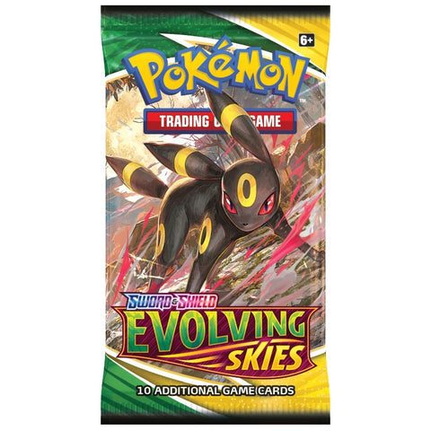 Pokémon Evolving Skies papildymo pakelis – 10 kortų boosteris