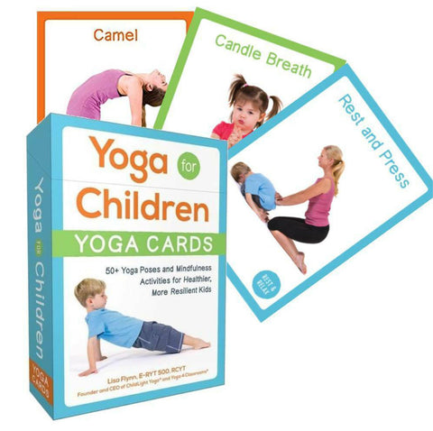 Kiti prekiniai ženklai: Yoga For Children kortos Adams Media - HOBI.LT 🇱🇹