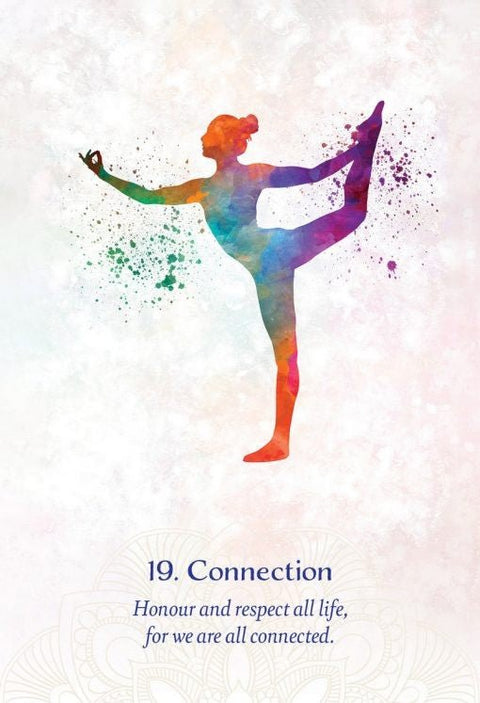 Blue Angel: Yoga Wisdom Oracle kortos - HOBI.LT 🇱🇹