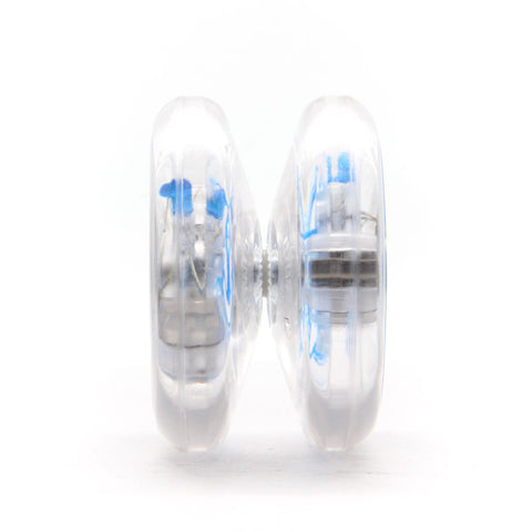 YoYoFactory Spinstar LED – mėlynas šviečiantis yo-yo pradedantiesiems ir pažengusiems (8+)