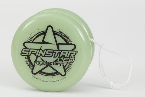 YoYoFactory Spinstar LED – šviečiantis yo-yo pradedantiesiems, švyti tamsoje, 8+