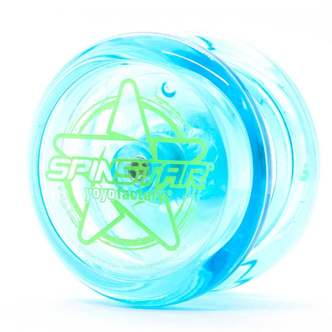 YoYoFactory Spinstar mėlynas yo-yo žaislas pradedantiesiems 8+