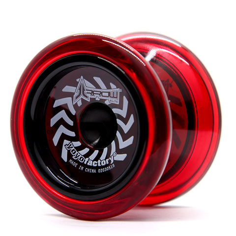 YoYoFactory Arrow – raudonas YoYo pradedantiesiems ir triukams
