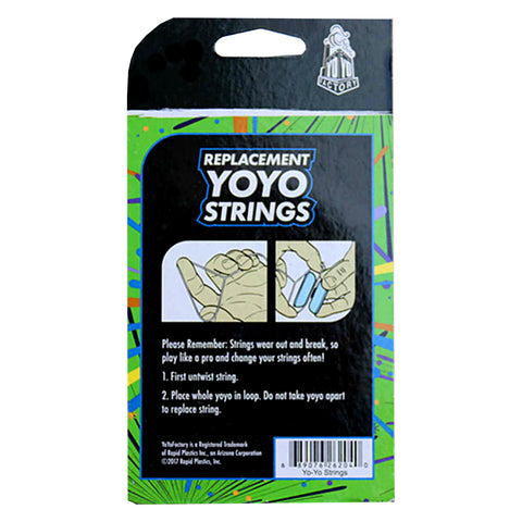 Yo-yo atsarginės virvelės (10 vnt.), žalios – YoYoFactory