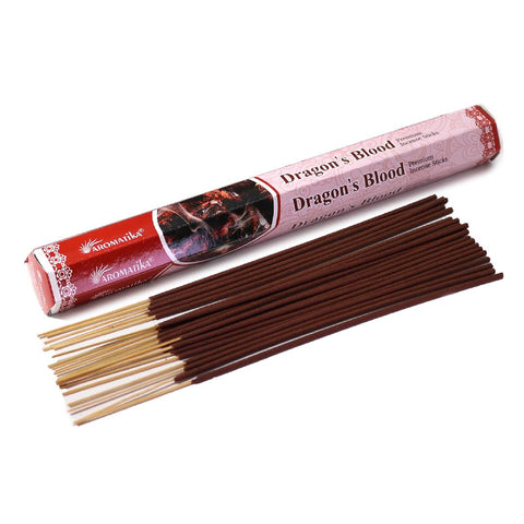 Dragons Blood natūralūs smilkalai lazdelės su dervomis ir eteriniais aliejais 20 g