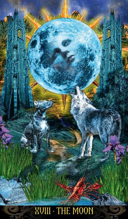 Illuminati taro kortos – naujas leidimas, auksuotos briaunos, knygelė