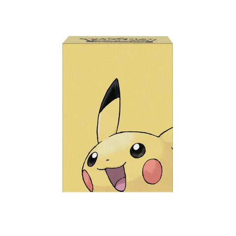 Pokémon Pikachu Full View kortų dėžutė 80 kortų, geltona, Ultra Pro