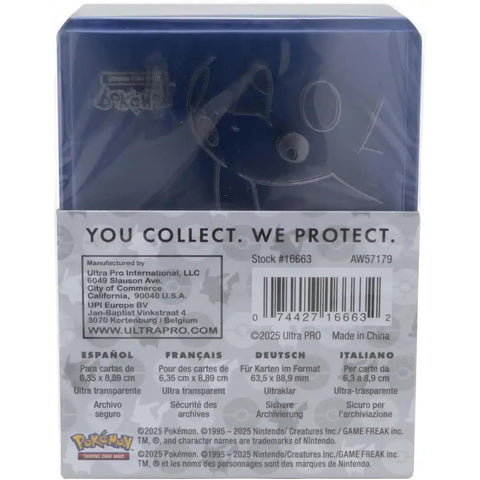 Pokémon Pikachu Toploader laikiklių ir įmaučių rinkinys 25+25 vnt. Ultra PRO