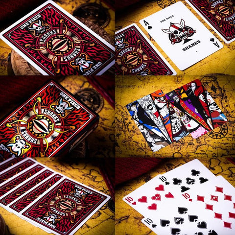 Card Mafia One Piece Shanks pokerio kortos – oficialios, kolekcininkams
