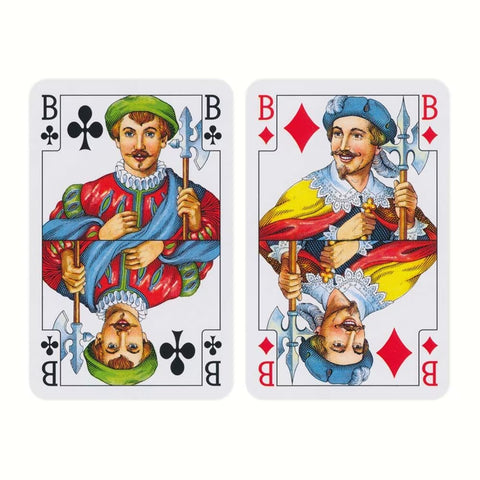 Klasikinės kokybiškos žaidimo kortos Bridge Poker Whist