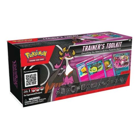 Pokémon TCG Trainer’s Toolkit 2025 rinkinys galingoms kaladėms