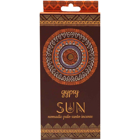 Gypsy Nomadic SUN smilkalai – natūralūs indiški, rankų darbo (6 vnt.)