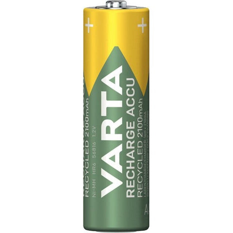 VARTA Recycled AA įkraunamos baterijos 2100 mAh, 4 vnt