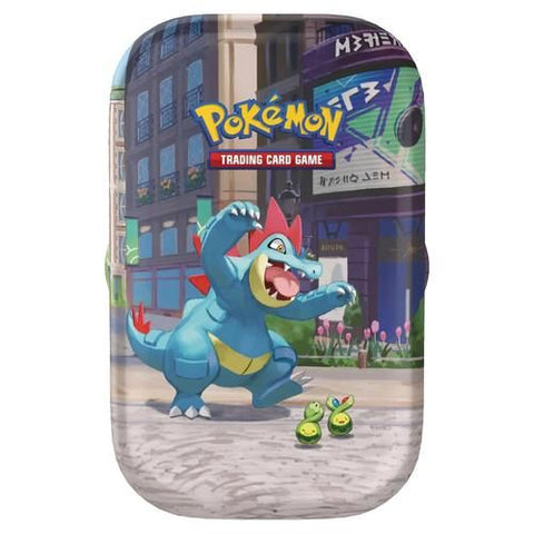 Pokémon TCG Lumiose City Mini Tin Feraligatr metalinė dėžutė (EN)